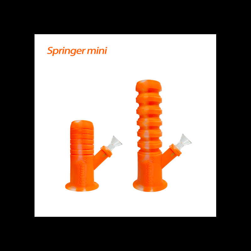 Bong Springer Mini Plegable Waxmaid Naranjo